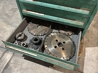 Lista industriële metalen ladekast - afbeelding 4 van  12