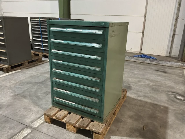 Lista industriële metalen ladekast - afbeelding 1 van  12