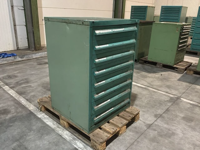 Lista industriële metalen ladekast - afbeelding 5 van  12