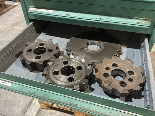 Lista industriële metalen ladekast - afbeelding 11 van  12