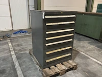 Lista industriële metalen ladekast - afbeelding 4 van  11