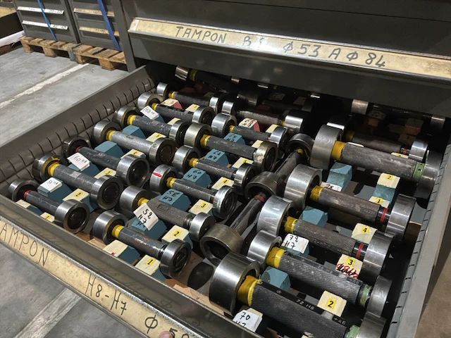 Lista industriële metalen ladekast - afbeelding 9 van  11