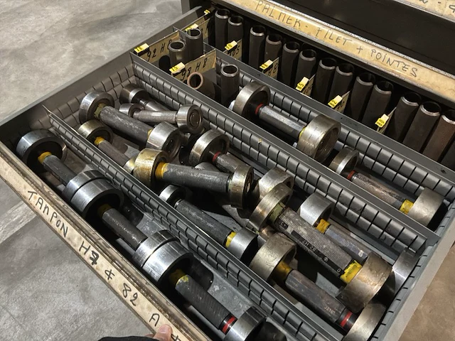 Lista industriële metalen ladekast - afbeelding 11 van  11