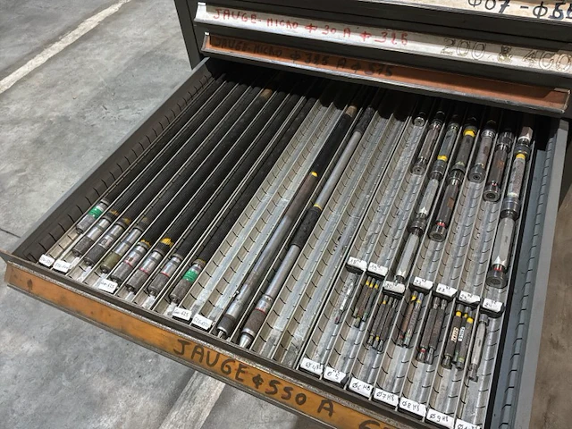 Lista industriële metalen ladekast - afbeelding 2 van  14