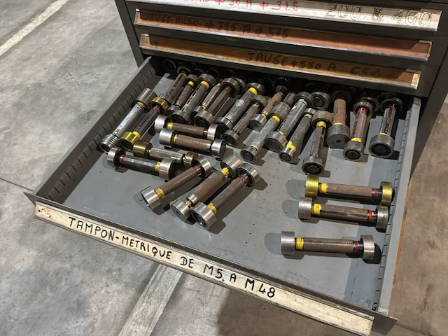 Lista industriële metalen ladekast - afbeelding 3 van  14