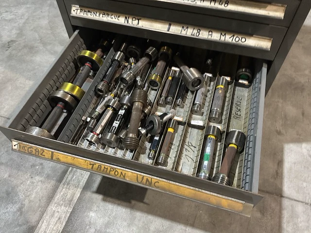 Lista industriële metalen ladekast - afbeelding 5 van  14