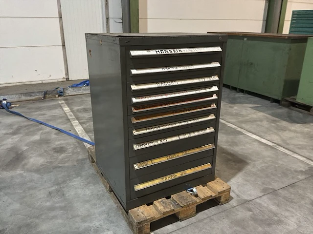 Lista industriële metalen ladekast - afbeelding 7 van  14