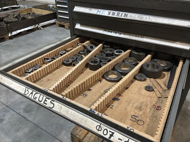 Lista industriële metalen ladekast - afbeelding 12 van  14