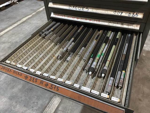 Lista industriële metalen ladekast - afbeelding 14 van  14