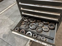 Lista industriële metalen ladekast - afbeelding 4 van  14