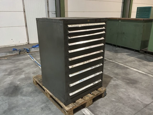 Lista industriële metalen ladekast - afbeelding 7 van  14
