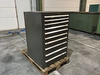 Lista industriële metalen ladekast - afbeelding 7 van  14