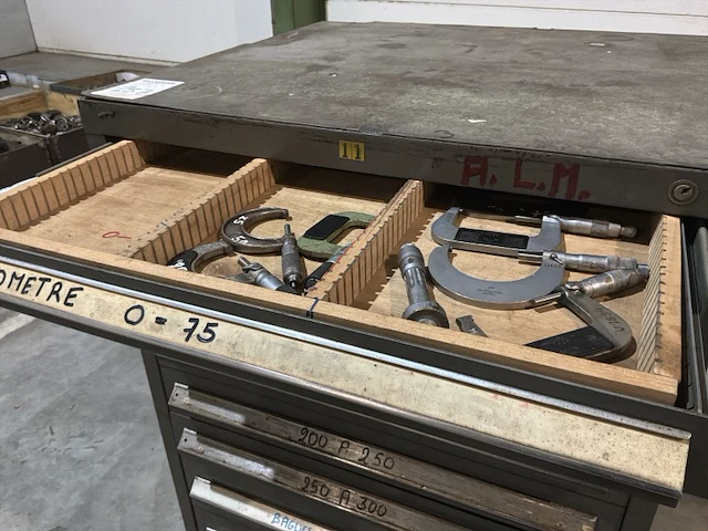 Lista industriële metalen ladekast - afbeelding 10 van  14