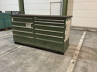 Lista industriële metalen werkbank