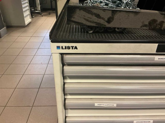 Lista selection 200 10-laden werkplaatskast - afbeelding 3 van  8