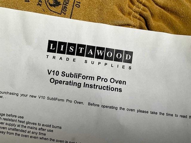 Listawood v10 subliform pro oven - afbeelding 3 van  7