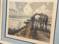 Litho, genummerd en getekend - afbeelding 1 van  2