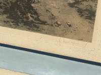 Litho, genummerd en getekend - afbeelding 2 van  2