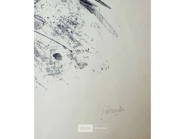 Litographie, jules limonde, signaux que j’attendais - afbeelding 2 van  3