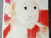 Litographie, roger somville, a nos amis de la guilde