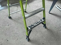 Little giant fortress 1x3 polyester platformladder - afbeelding 2 van  6