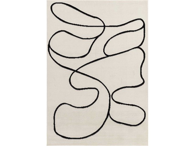 Livabliss lucca abstract modern tapijt - 152x213cm - afbeelding 4 van  7