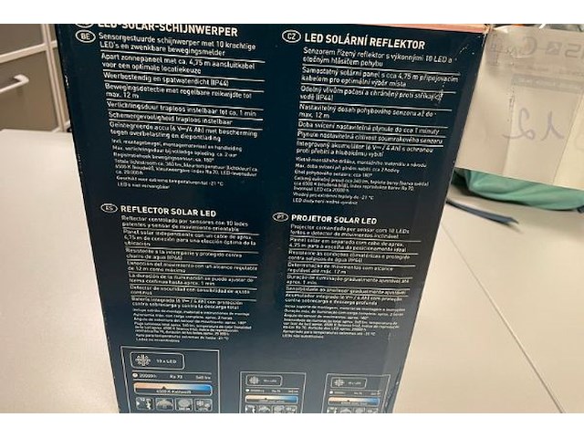 Livarnolux led solar spotlight - afbeelding 4 van  7