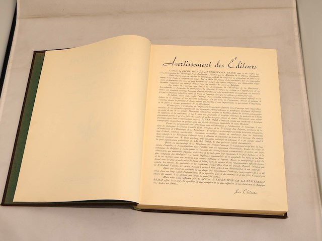 Livre d'or de la resistance belge - afbeelding 9 van  14