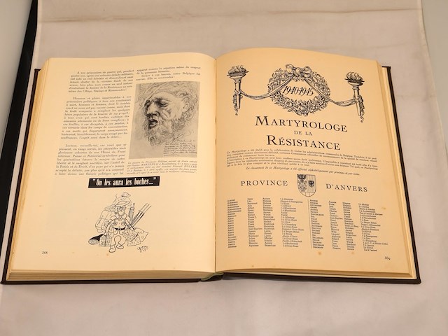 Livre d'or de la resistance belge - afbeelding 13 van  14