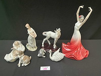 Lladro - europees porselein (8x) - afbeelding 1 van  6