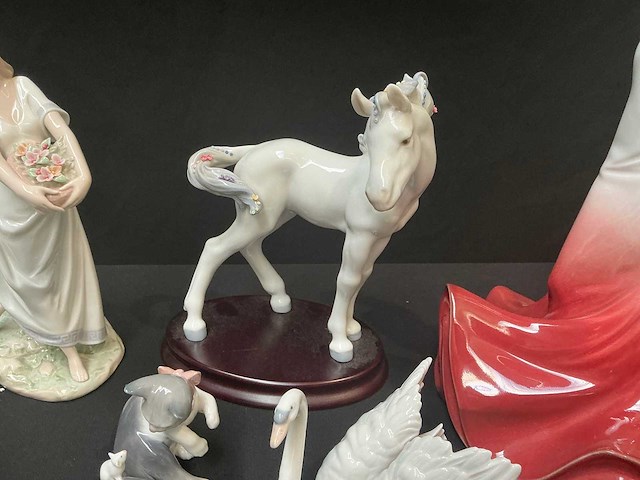 Lladro - europees porselein (8x) - afbeelding 4 van  6