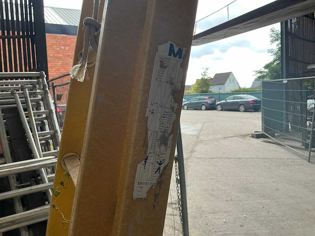 Lm 2x12 glasvezel schuifladder - afbeelding 4 van  4