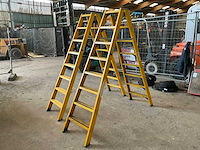 Lm dtrg 8 polyester trapladder (2x) - afbeelding 1 van  5