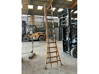 Lm t2x12 houten schuifladder - afbeelding 1 van  4