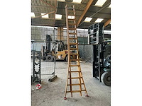 Lm t2x16 houten schuifladder - afbeelding 1 van  3