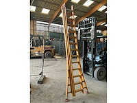 Lm t3x13 houten schuifladder - afbeelding 2 van  3