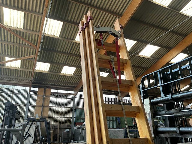 Lm t3x13 houten schuifladder - afbeelding 1 van  3
