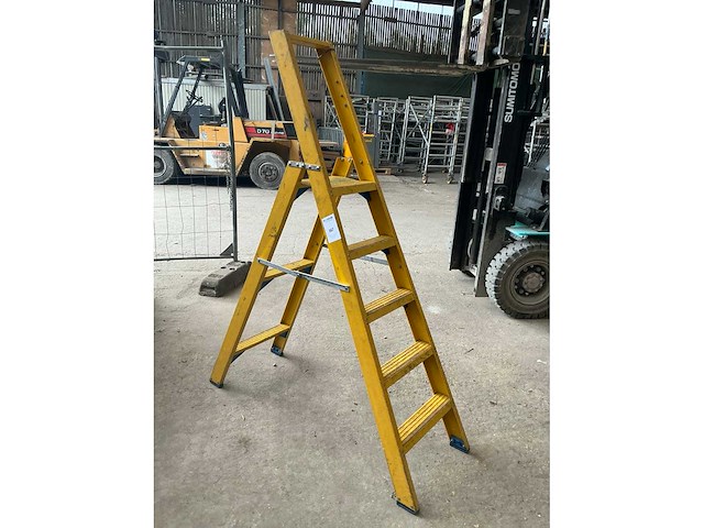 Lm tr6-5 glasvezel trapladder - afbeelding 1 van  5