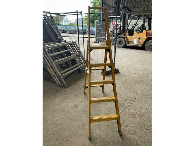 Lm tr6-5 glasvezel trapladder - afbeelding 2 van  5