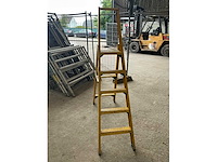 Lm tr6-5 glasvezel trapladder - afbeelding 2 van  5