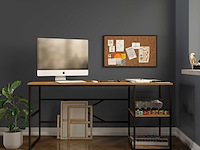 Locelso studiebureau | 100% melamine | 18mm dikte | metalen frame | atlantic pine