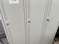 Lockerkast 3 deuren - afbeelding 4 van  5