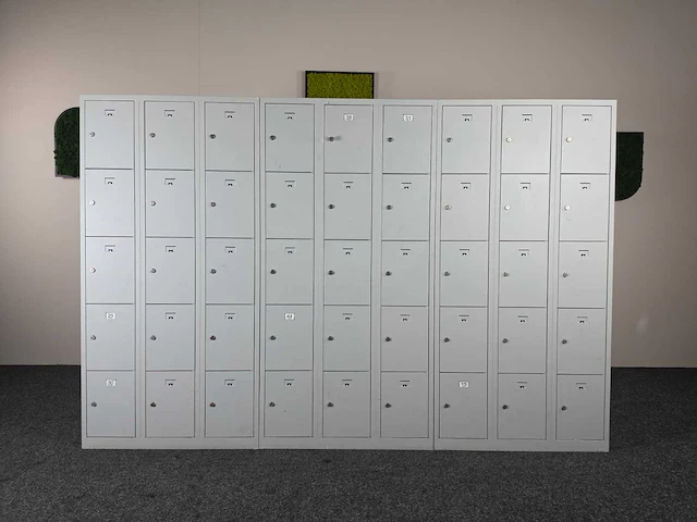 Lockerkast (3x) - afbeelding 1 van  14
