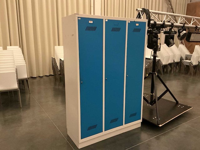 Lockerkast (3x) - afbeelding 1 van  5