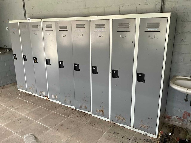 Lockerkast (3x) - afbeelding 1 van  7
