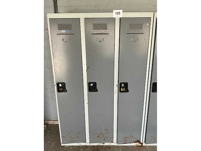 Lockerkast (3x) - afbeelding 3 van  7