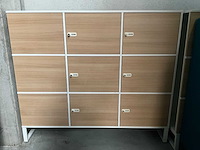 Lockerkast (3x) - afbeelding 1 van  8
