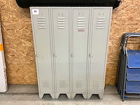 Lockerkast (4x) - afbeelding 1 van  5