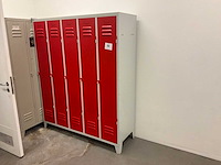 Lockerkast 5 deuren (3x) - afbeelding 1 van  4