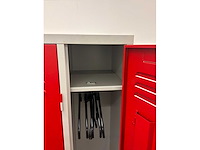 Lockerkast 5 deuren (3x) - afbeelding 3 van  4